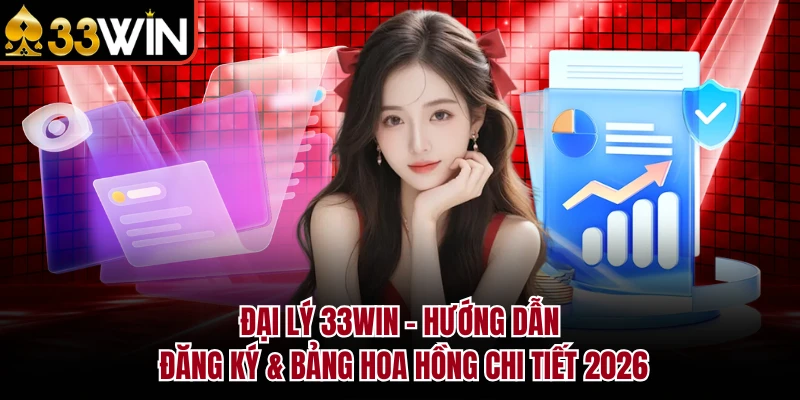 Đại Lý 33Win - Hướng Dẫn Đăng Ký & Bảng Hoa Hồng Chi Tiết 2026 1 Đại Lý 33Win - Hướng Dẫn Đăng Ký & Bảng Hoa Hồng Chi Tiết 2026