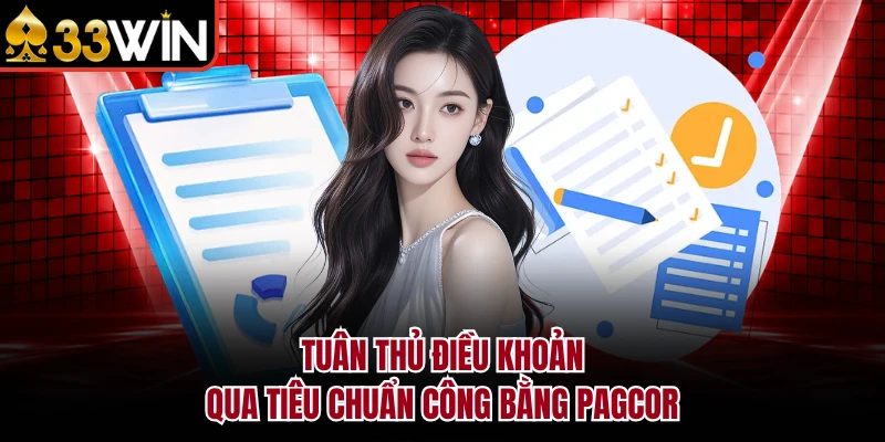 Điều khoản dịch vụ 7 Tuân thủ điều khoản qua tiêu chuẩn công bằng PAGCOR